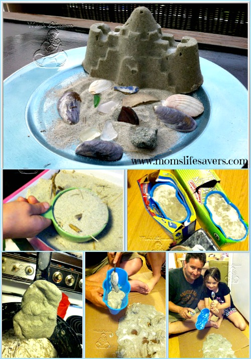 Summer DIY - Permanent Sandcastles