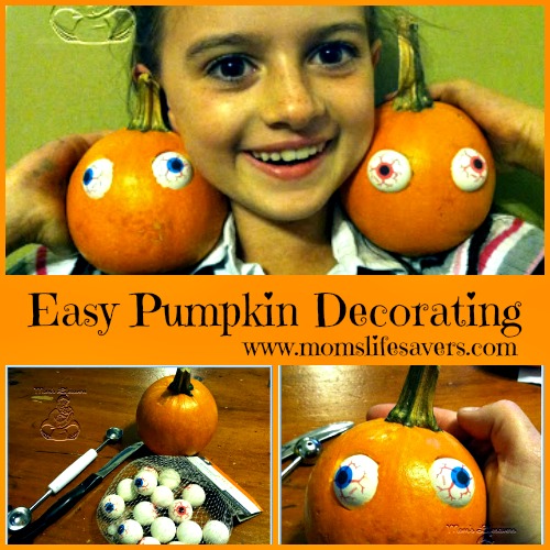 Easy Pumpkin Decorating