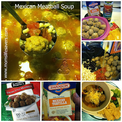 Mexican Meatball Soup