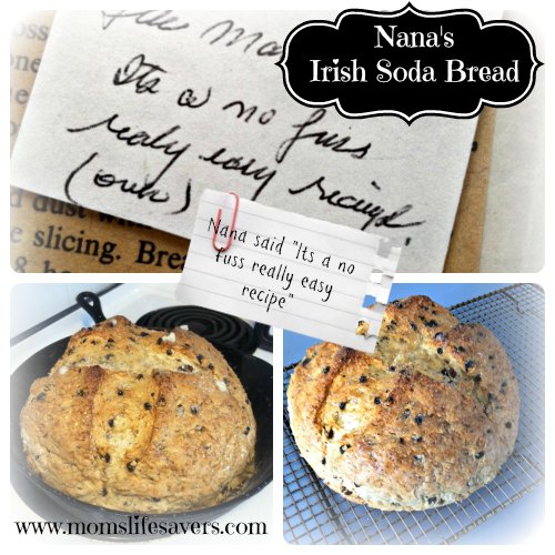 Nana's Irish Soda Bread Mom's Lifesavers