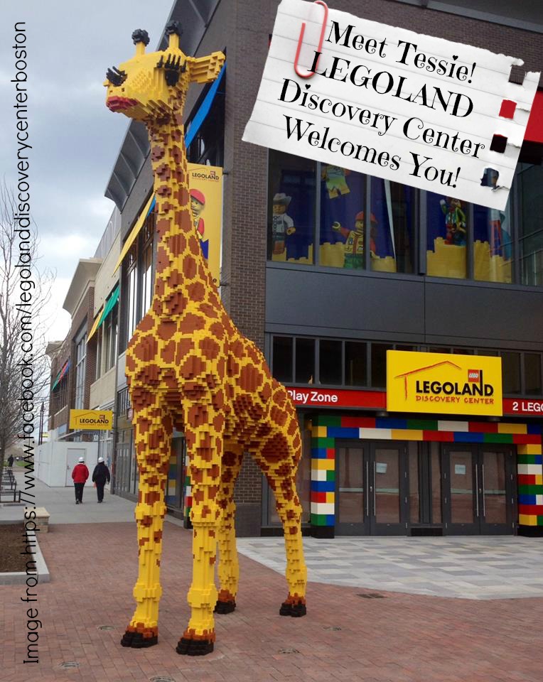 LEGOLAND Discovery Center Boston - Tessie the Giraffe