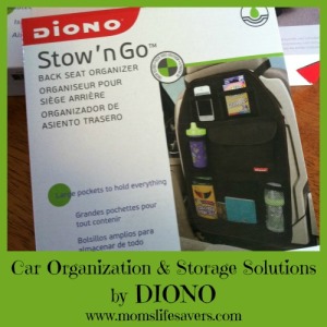 Week in Review - Diono Car Organization - Mom's Lifesavers