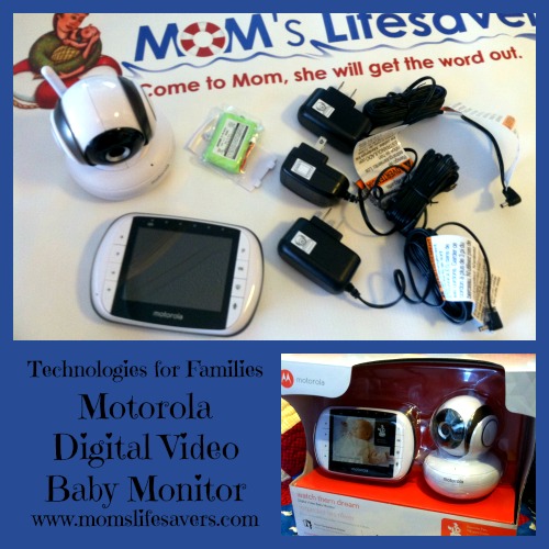 Motorola Digital Video Baby Monitor - Mom's Lifesavers