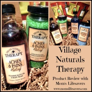 Village Naturals THerapy Review Mom's Lifesavers