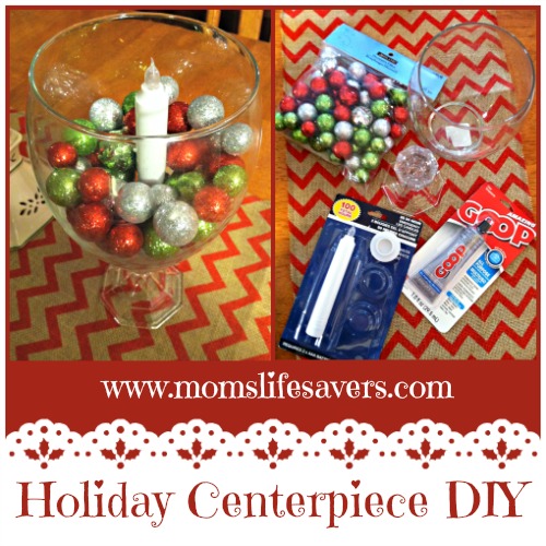 Holiday Centerpiece DIY with Mom's Lifesavers