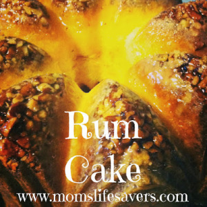 Week In Review - Rum Cake Recipe