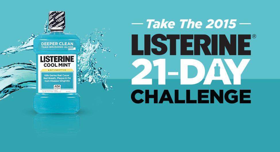 Listerine 21 Day Challenge