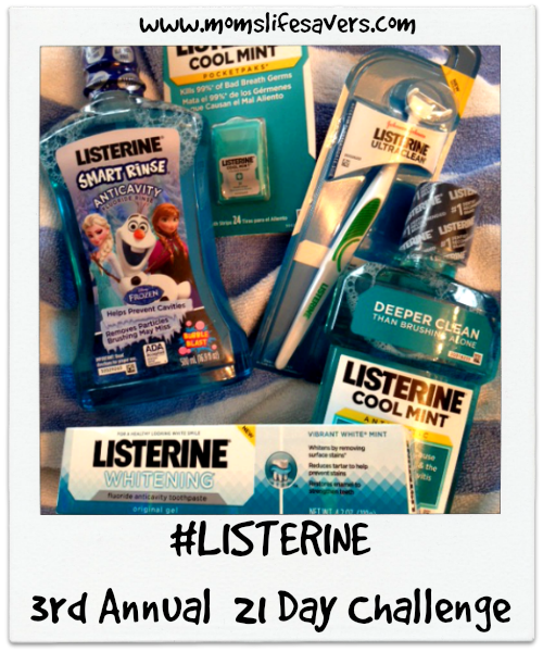 #LISTERINE 21 Day Challenge Mom's Lifesavers