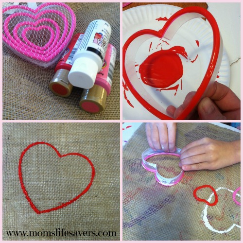 Make a Burlap Table Runner Moms Lifesavers