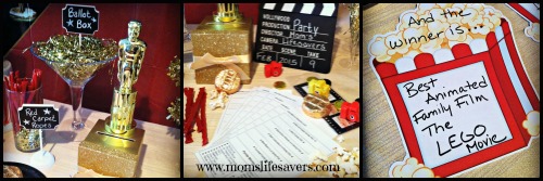 Host a Family Movie Awards Party Mom's Lifesavers