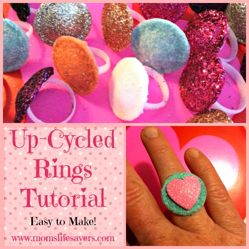 UpCycled Rings Tutorial Moms Lifesavers