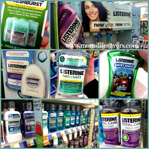 Listerine Products at Walgreens Mom's Lifesavers