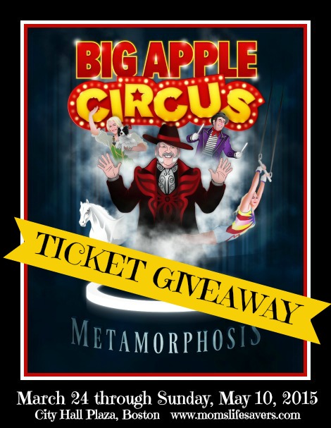 Big Apple Circus METAMORPHOSIS Boston City Hall Plaza PHOTO CREDIT: Bertrand Guay/Big Apple Circus