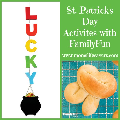 St. Patrick's Day Activities with FamilyFun Mom's Lifesavers