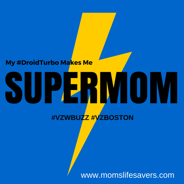 My #DroidTurbo Makes Me Supermom