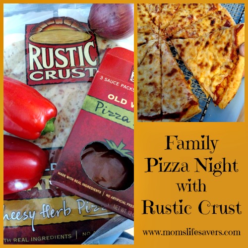 Family Pizza Night Rustic Crust