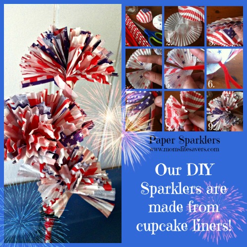 Red White and Blue Crafts from Mom's Lifesavers