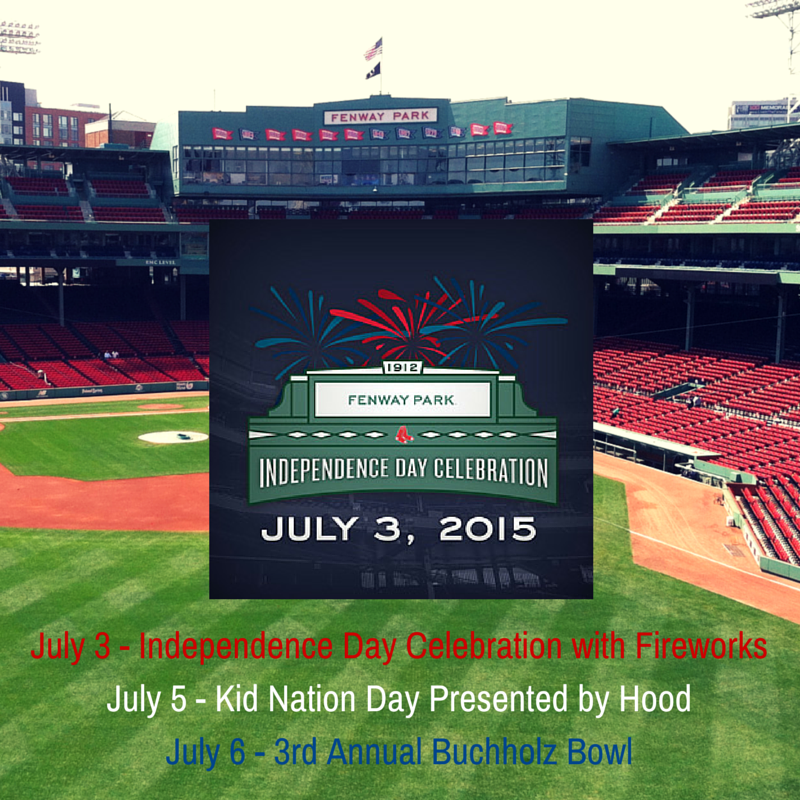 July Celebrations with the Boston Red Sox #RedSoxMom