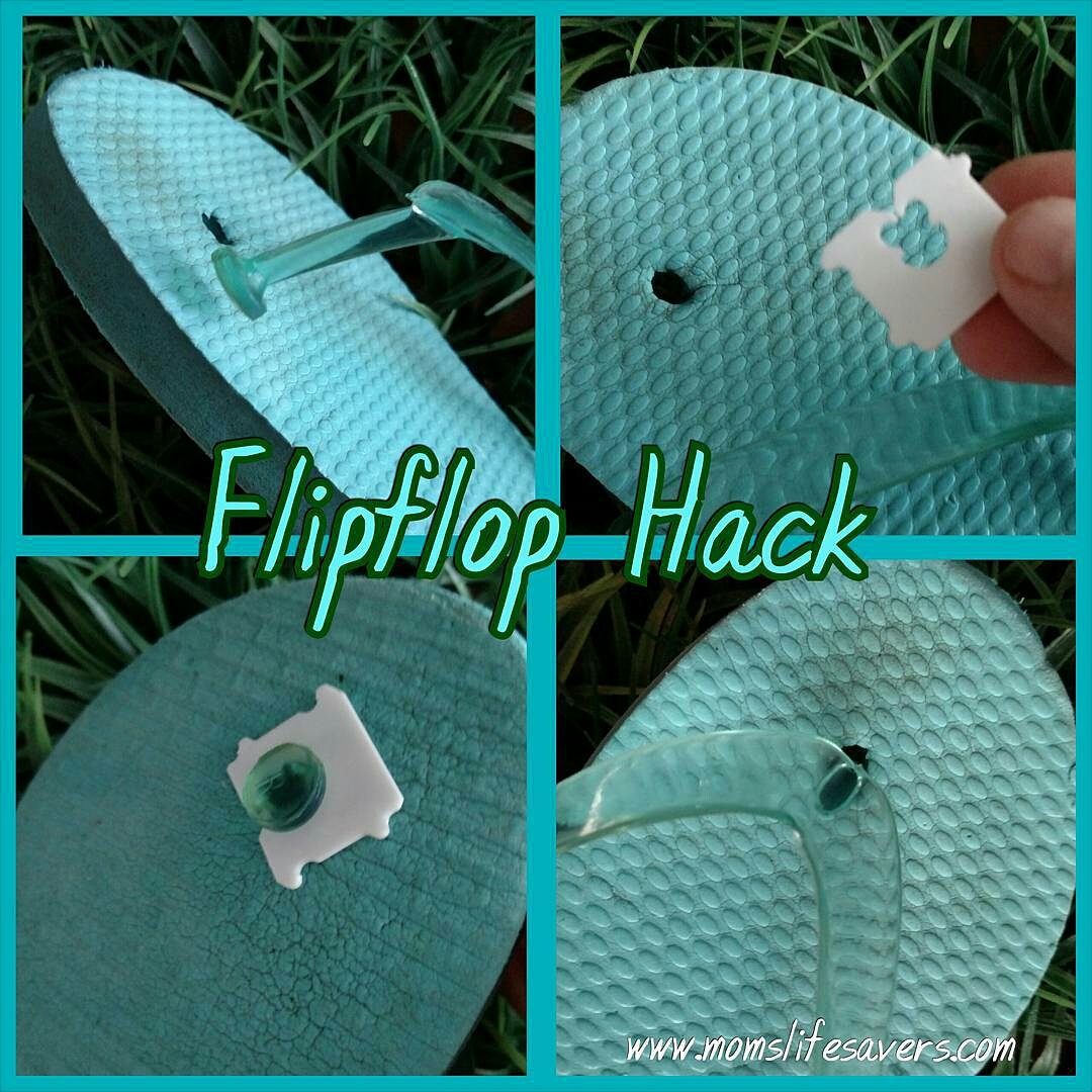 Flip Flop #LifeHacks Mom's Lifesavers