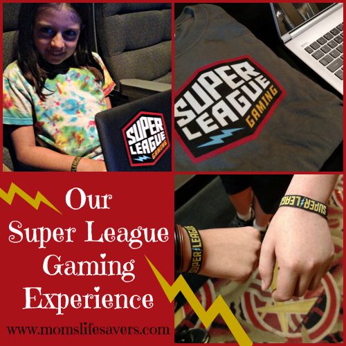 Our Super League Gaming Experience - Mom's Lifesavers
