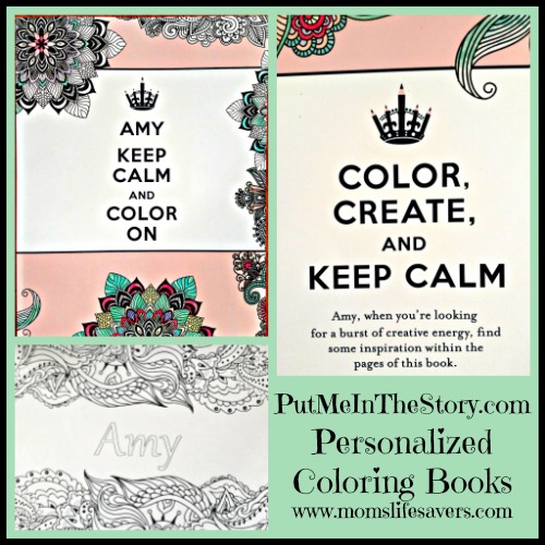 PutMeInTheStory.com Personalized Coloring Book