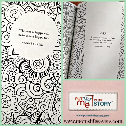 PutMeInTheStory.com Personalized Coloring Book