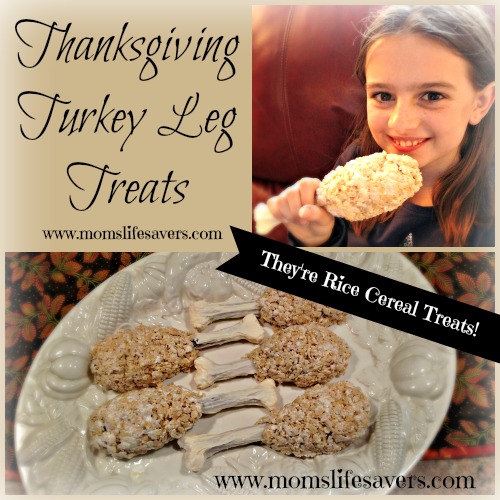 Turkey Leg Treats Mom's Lifesavers