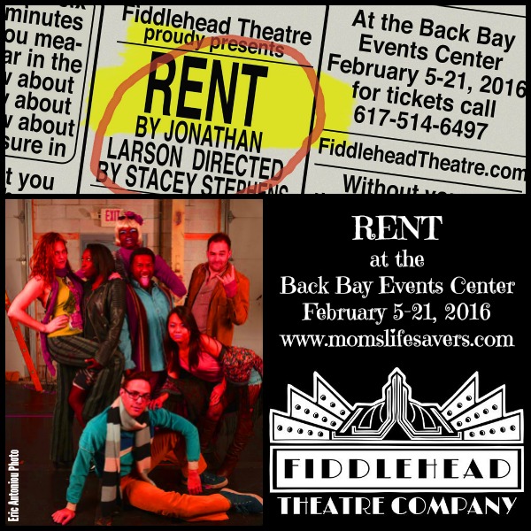 Fiddlehead Theatre Company Presents RENT