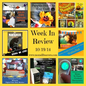 Week In Review 10-19-14 with Mom's Lifesavers
