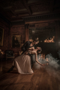 Petra Conti and Eris Nezha by Ian Barnard; photographed on location at The Algonquin Club, courtesy of Boston Ballet